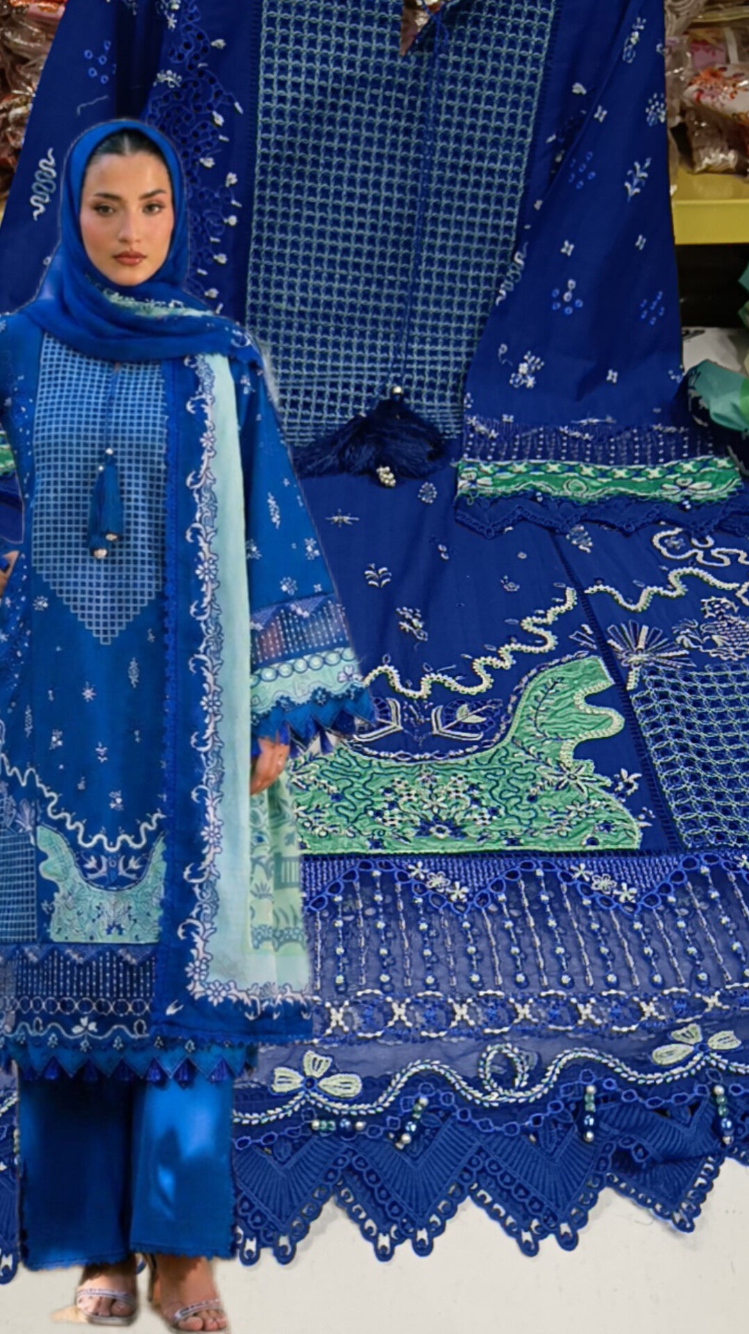 Stitched 3pc Tuned blue law