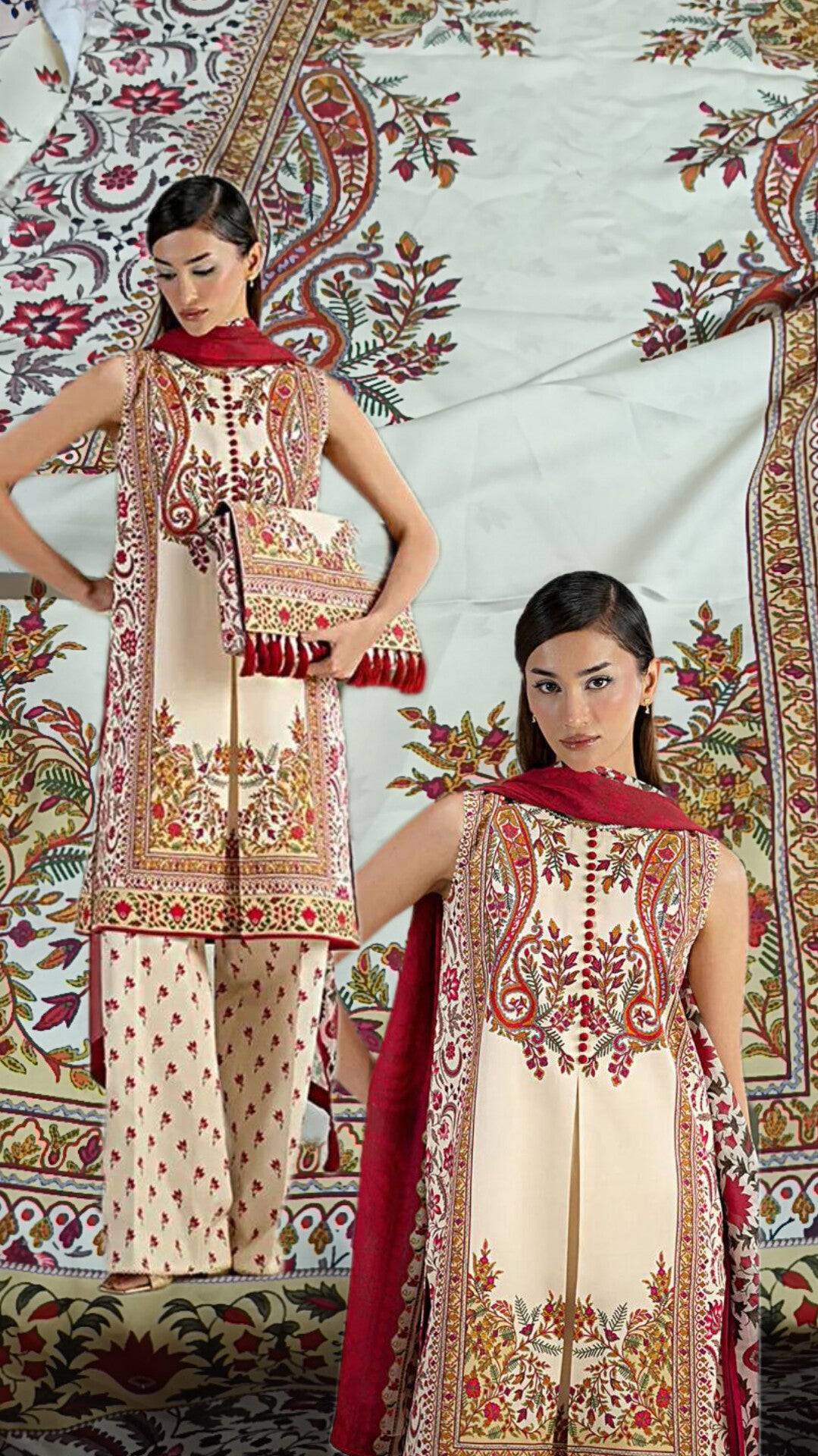 2pc Sunday stroll kaftan