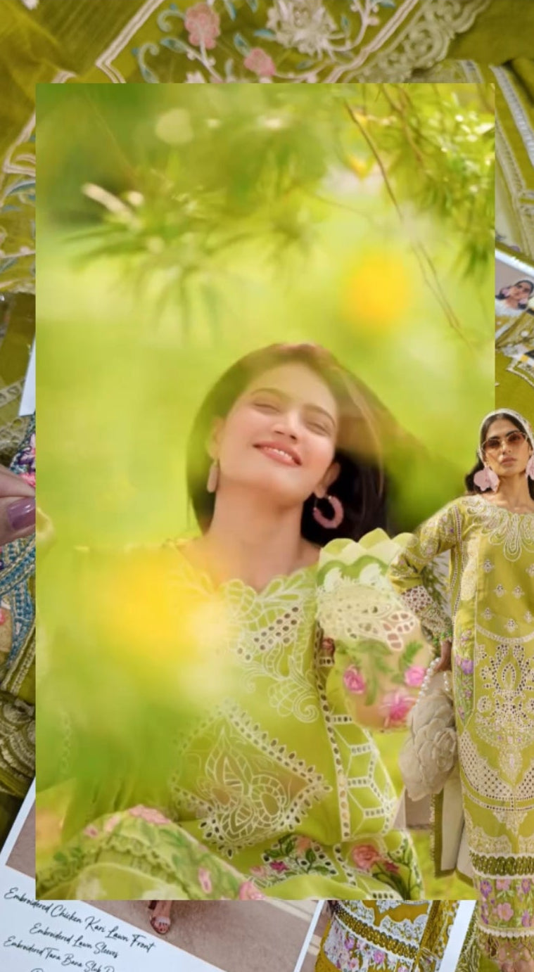3pc parishy Dhani lawn