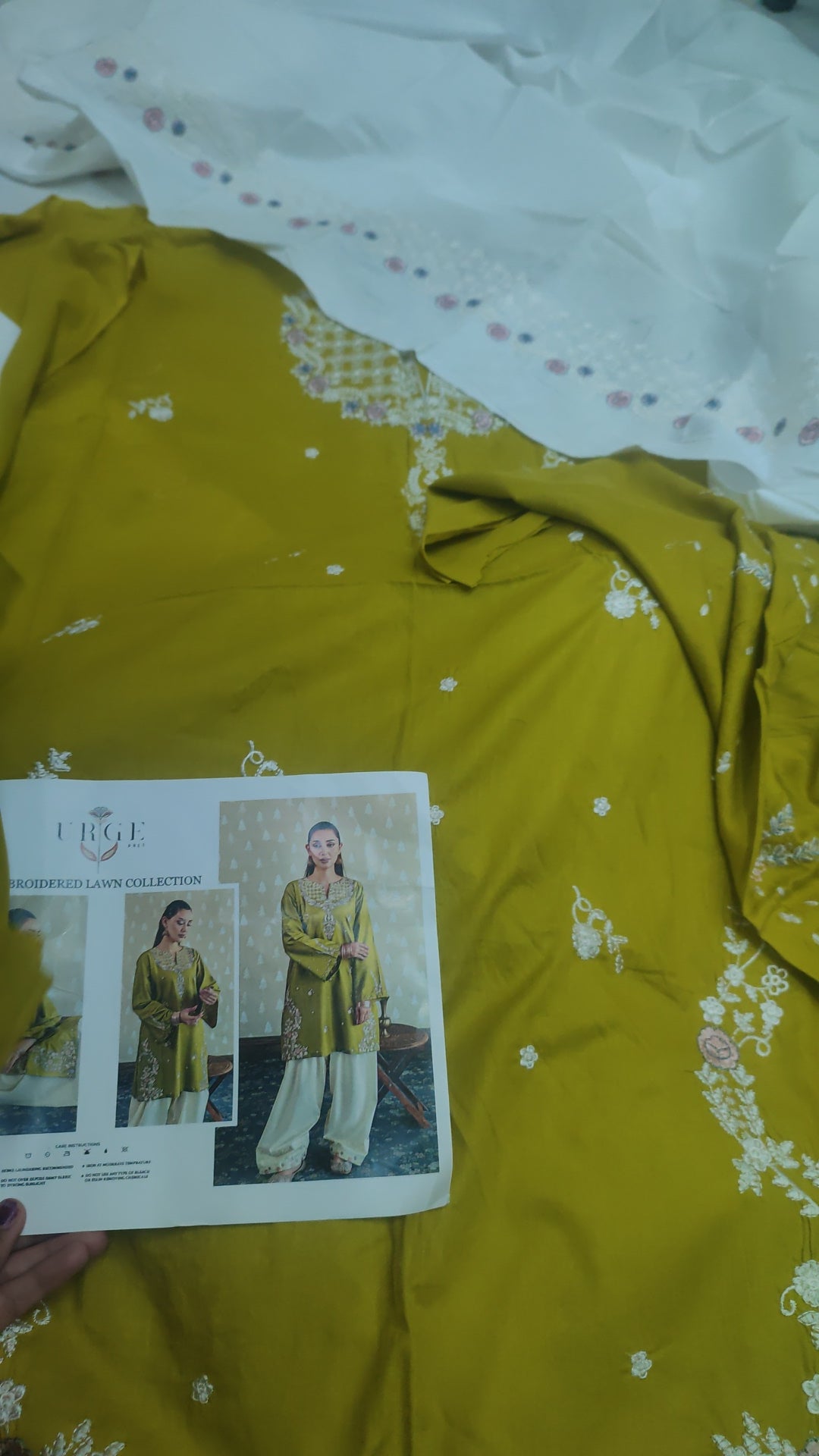 2pc urge lawn Dhani