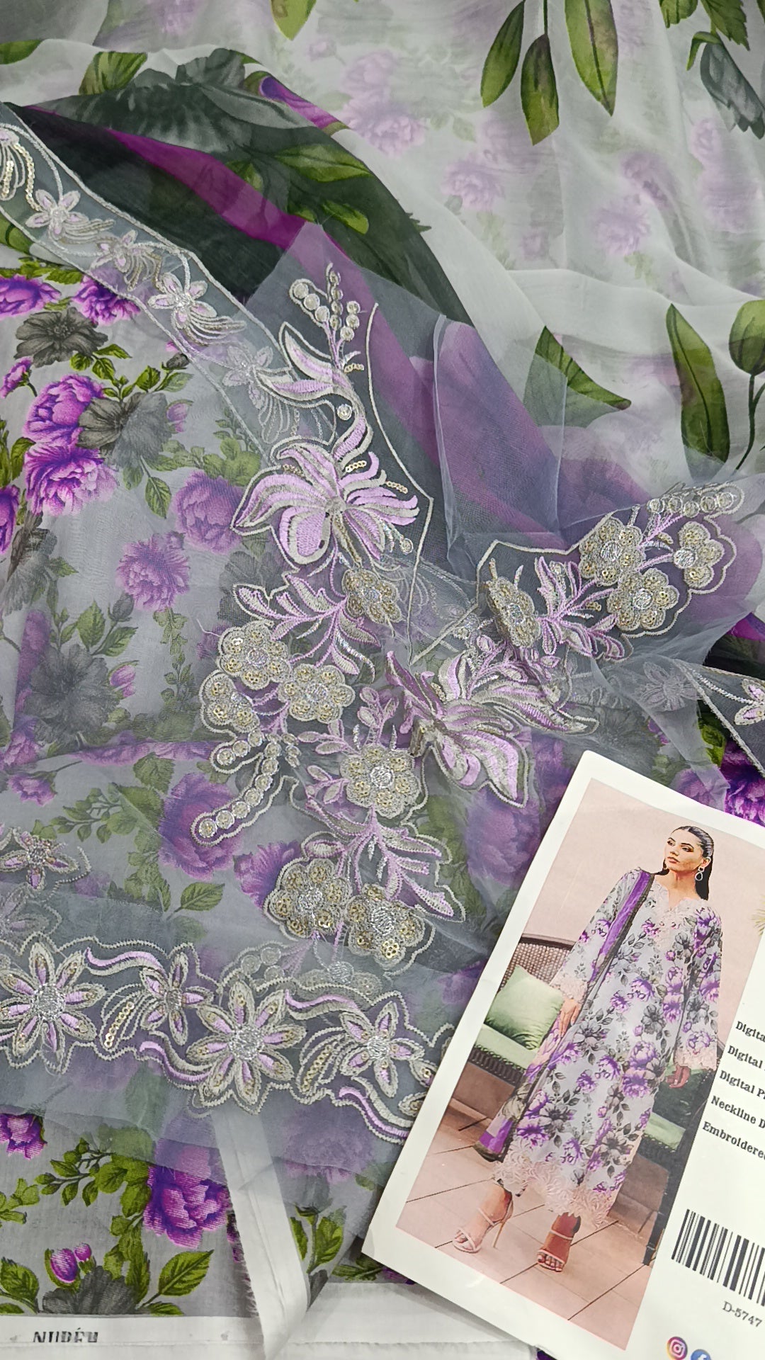 3pc Kiran lawn