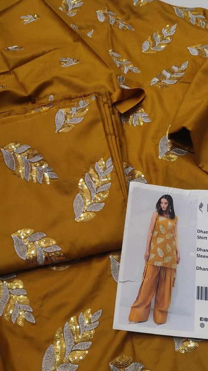 2pc mustard maria dhankh