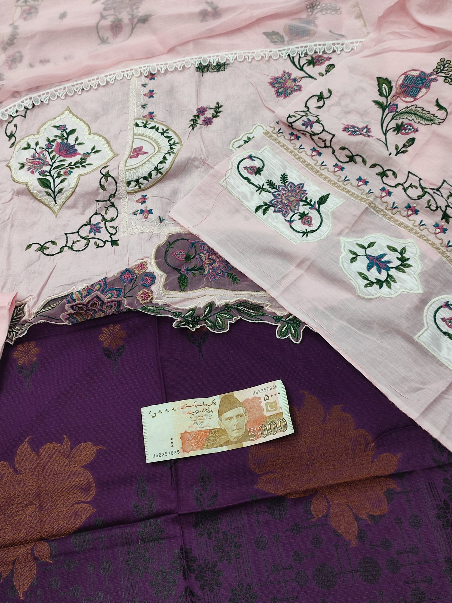 Ethnic 2 suit deal in 5000 lawn