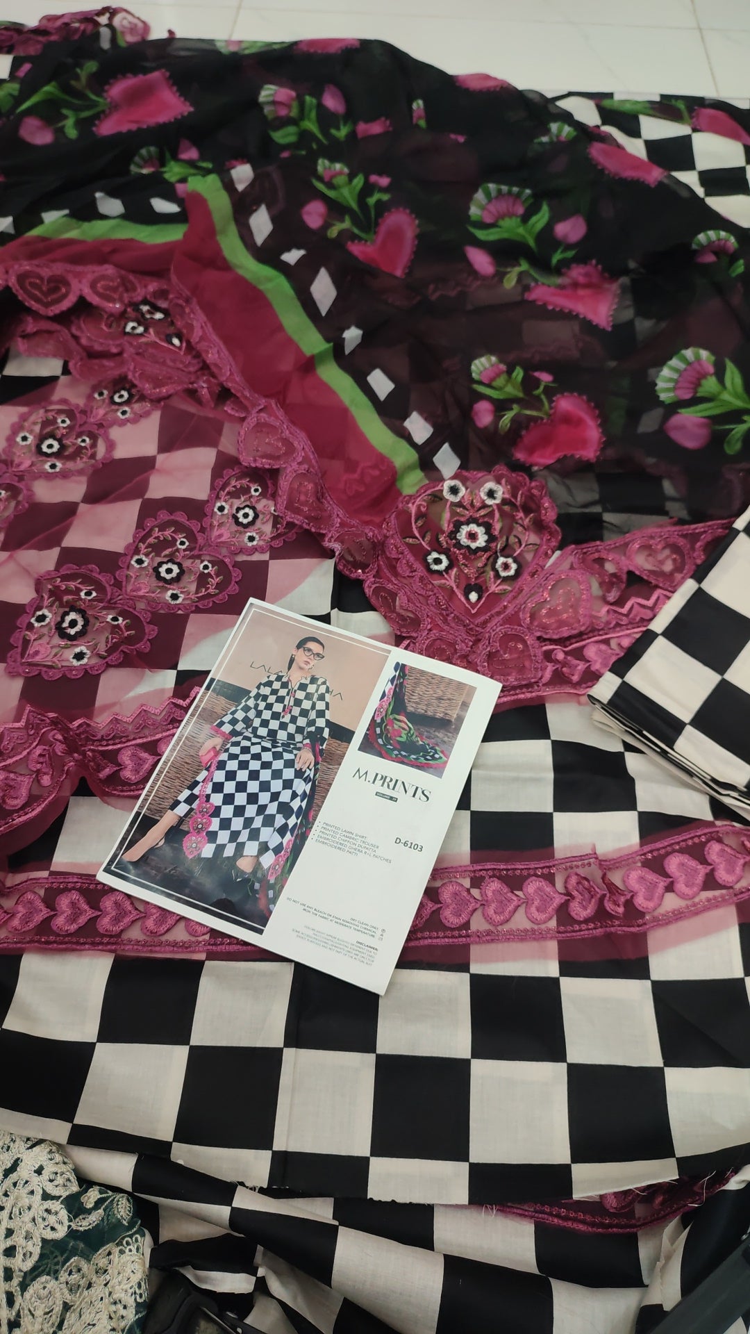 3pc check mate lawn black
