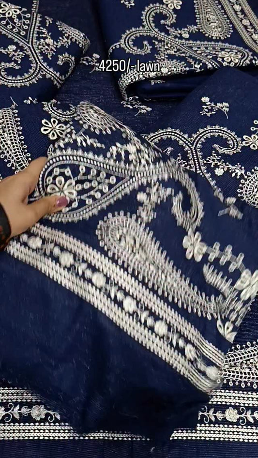 Dilruba Royal Blue