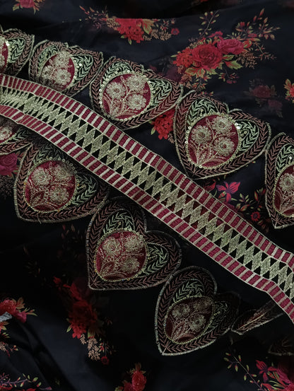 3pc Silk Vanya Black