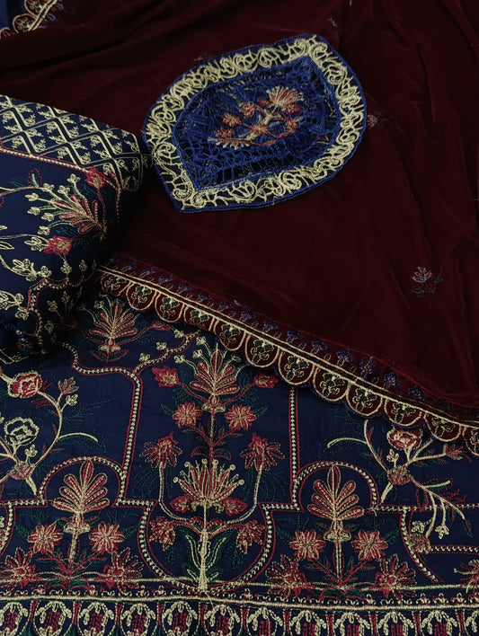 3pc Andaz blue new