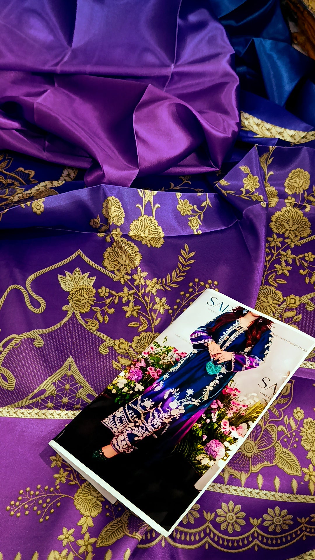 2pc Minal silk print 2pc