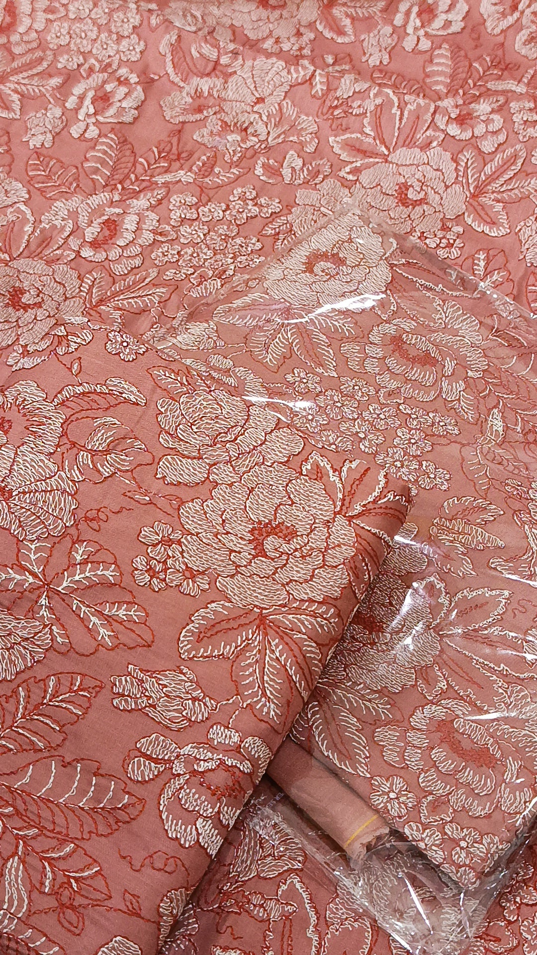 2pc Mastani tea pink lawn