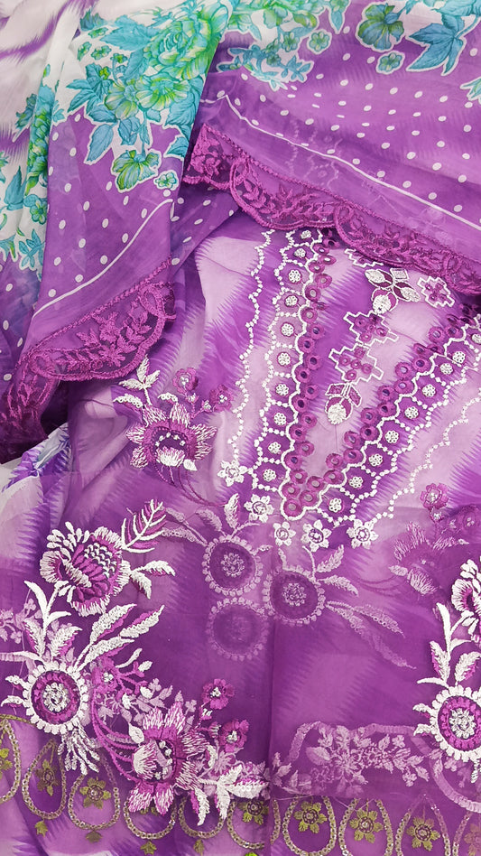 3pc charizma lilac lawn