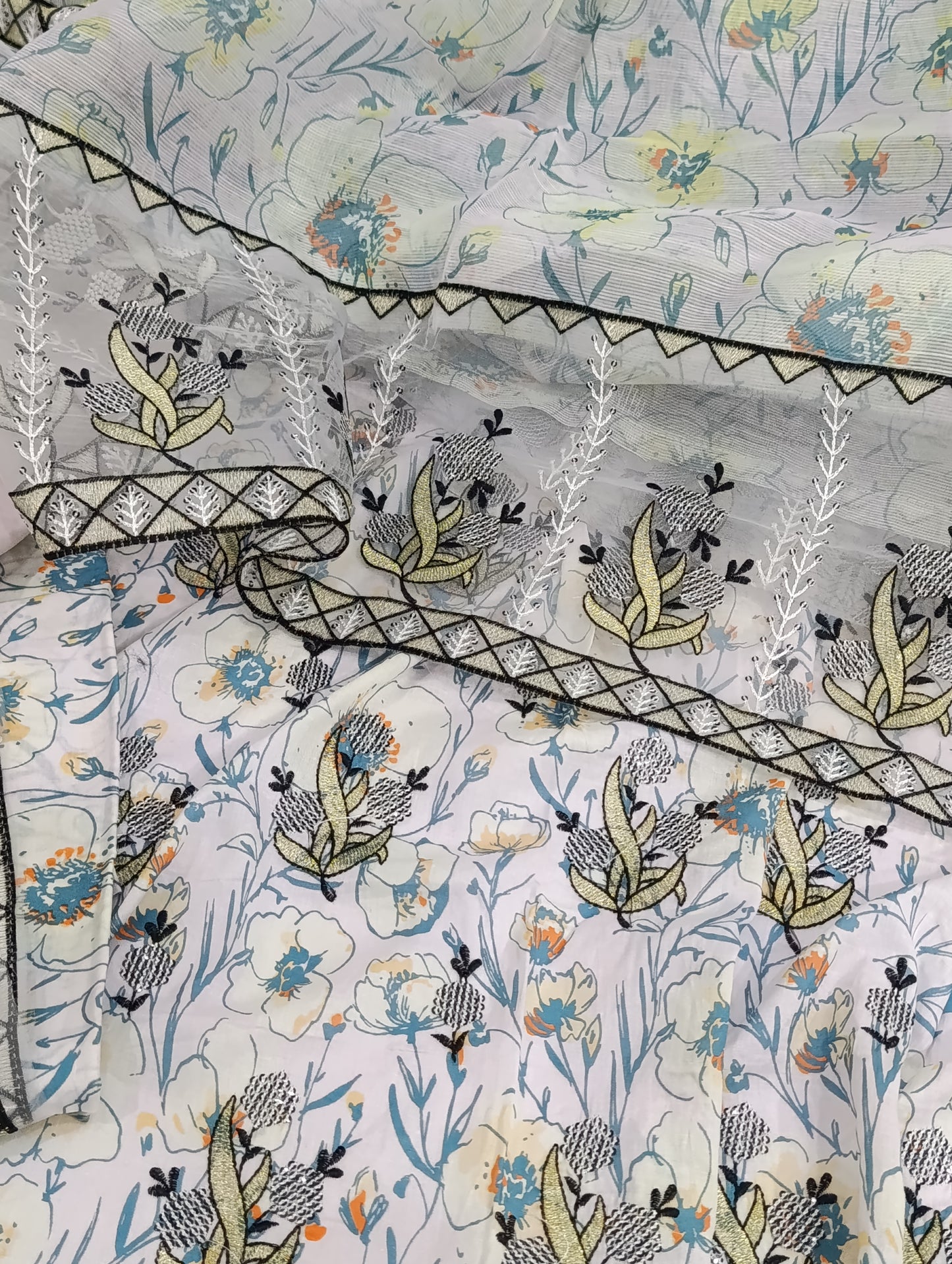 3pc Fiza ferozi lawn