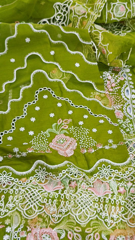 3pc bin ilyas Dhani Sanam lawn