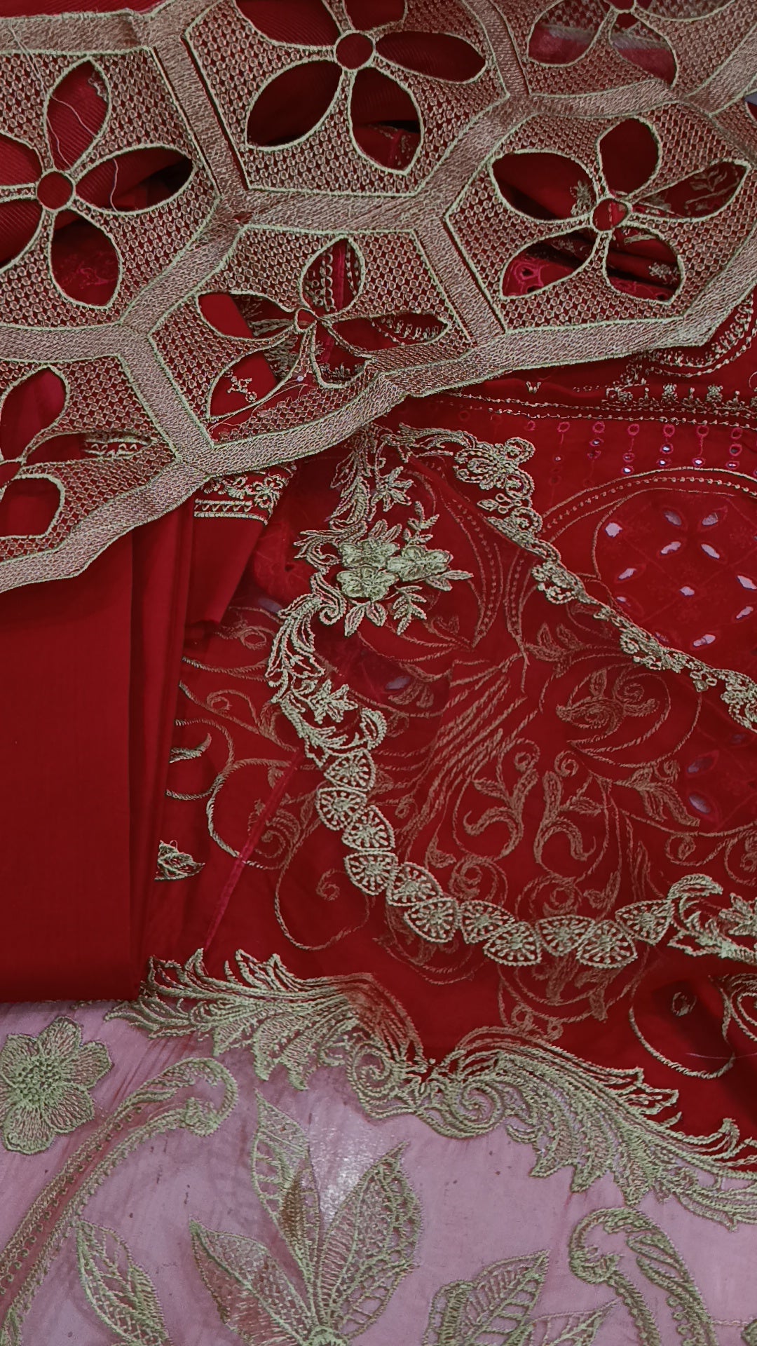 3pc parishy red
