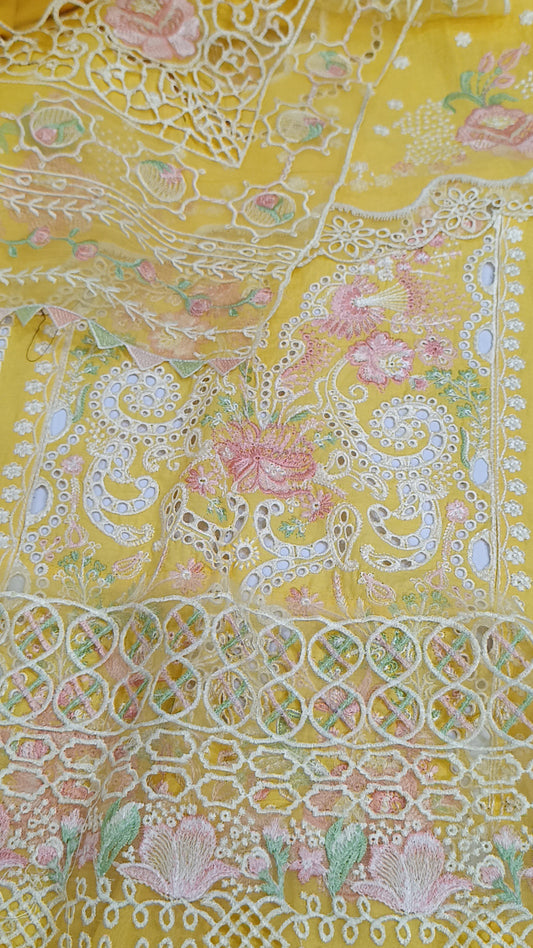 3pc bin ilyas Sanam yellow