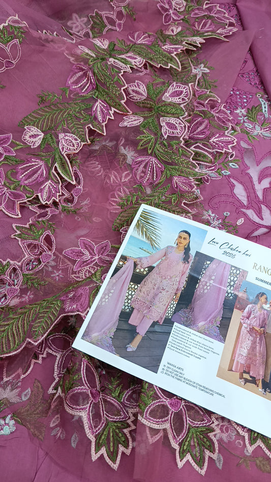 3pc Rang rasiya Tea pink