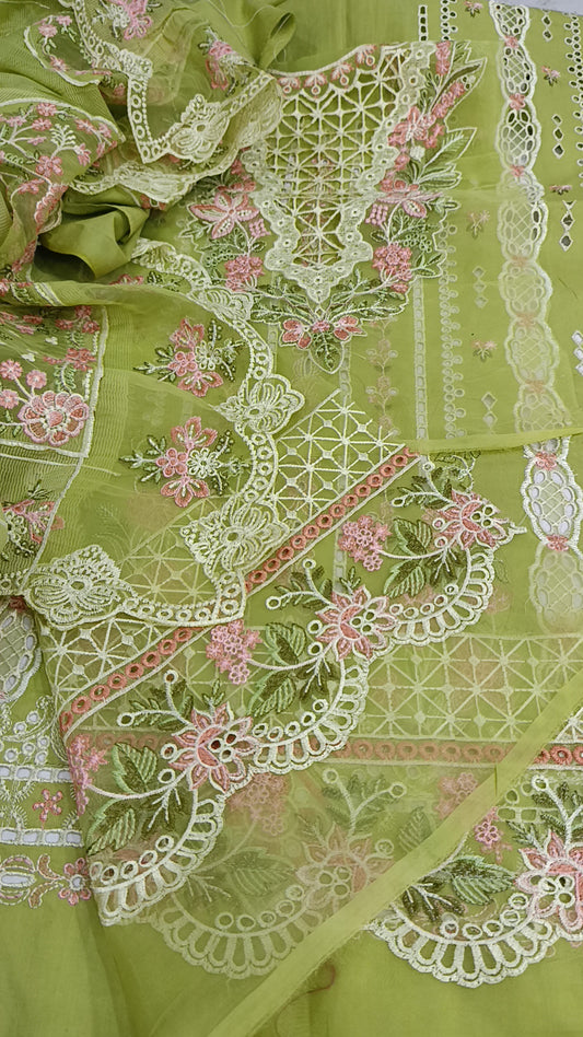 3pc Akbar Aslam pista lawn