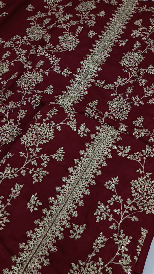 2pc shine maroon