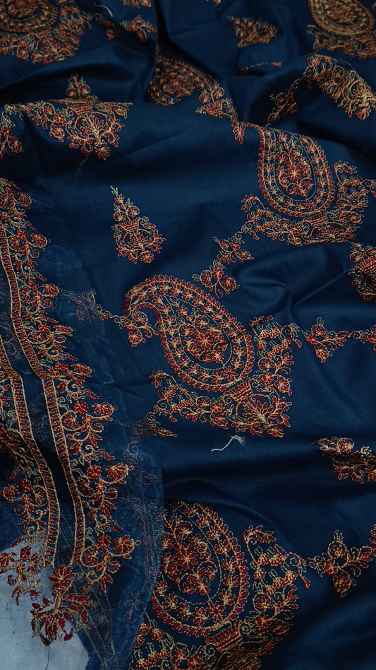 3pc paan jaal lawn zink