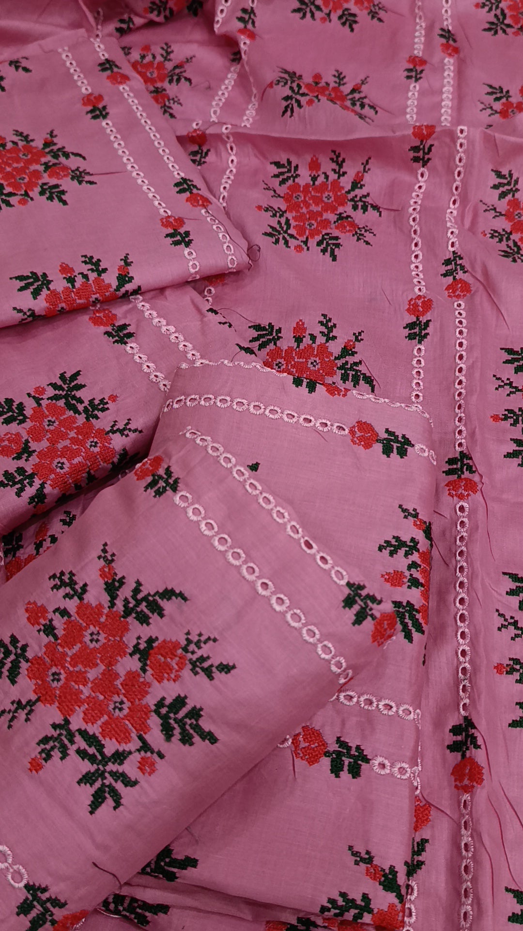 2pc line chicken kari pink