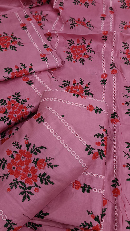 2pc line chicken kari pink