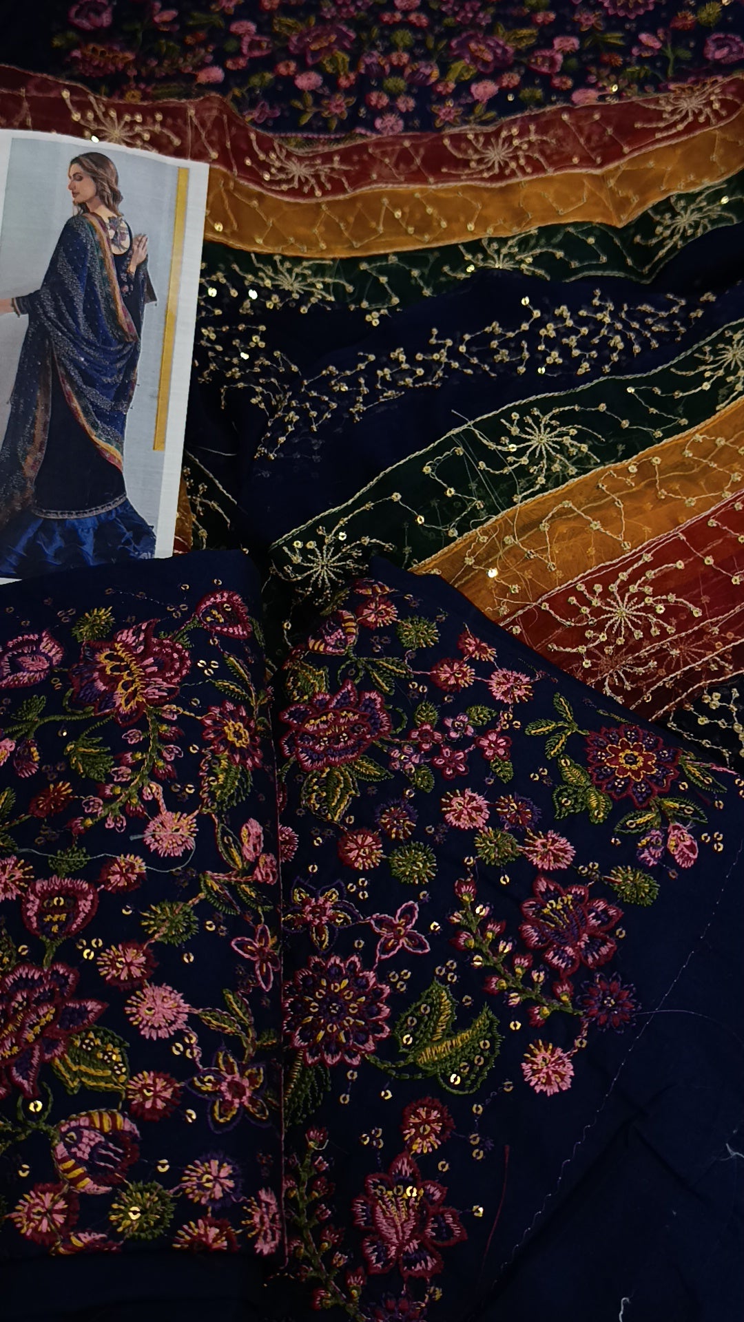 3pc Mariam jazmin lawn