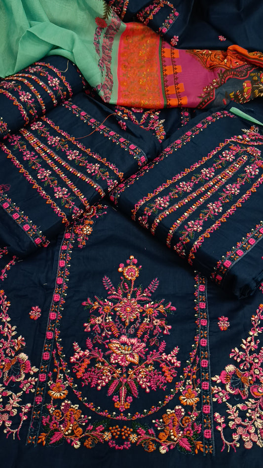 3pc Hussain rehar zink lawn