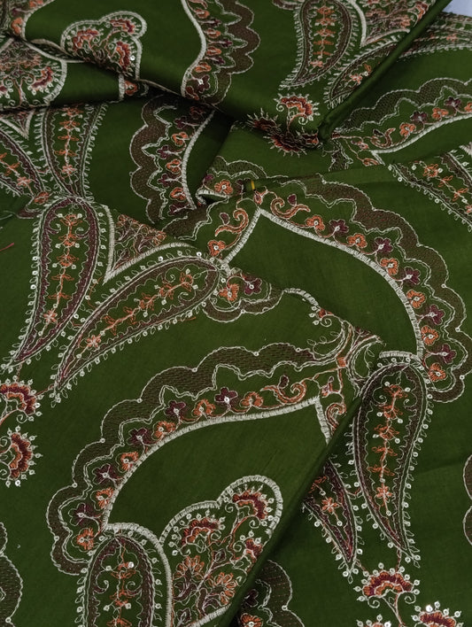 2pc jhumar mehndi cotton lawn