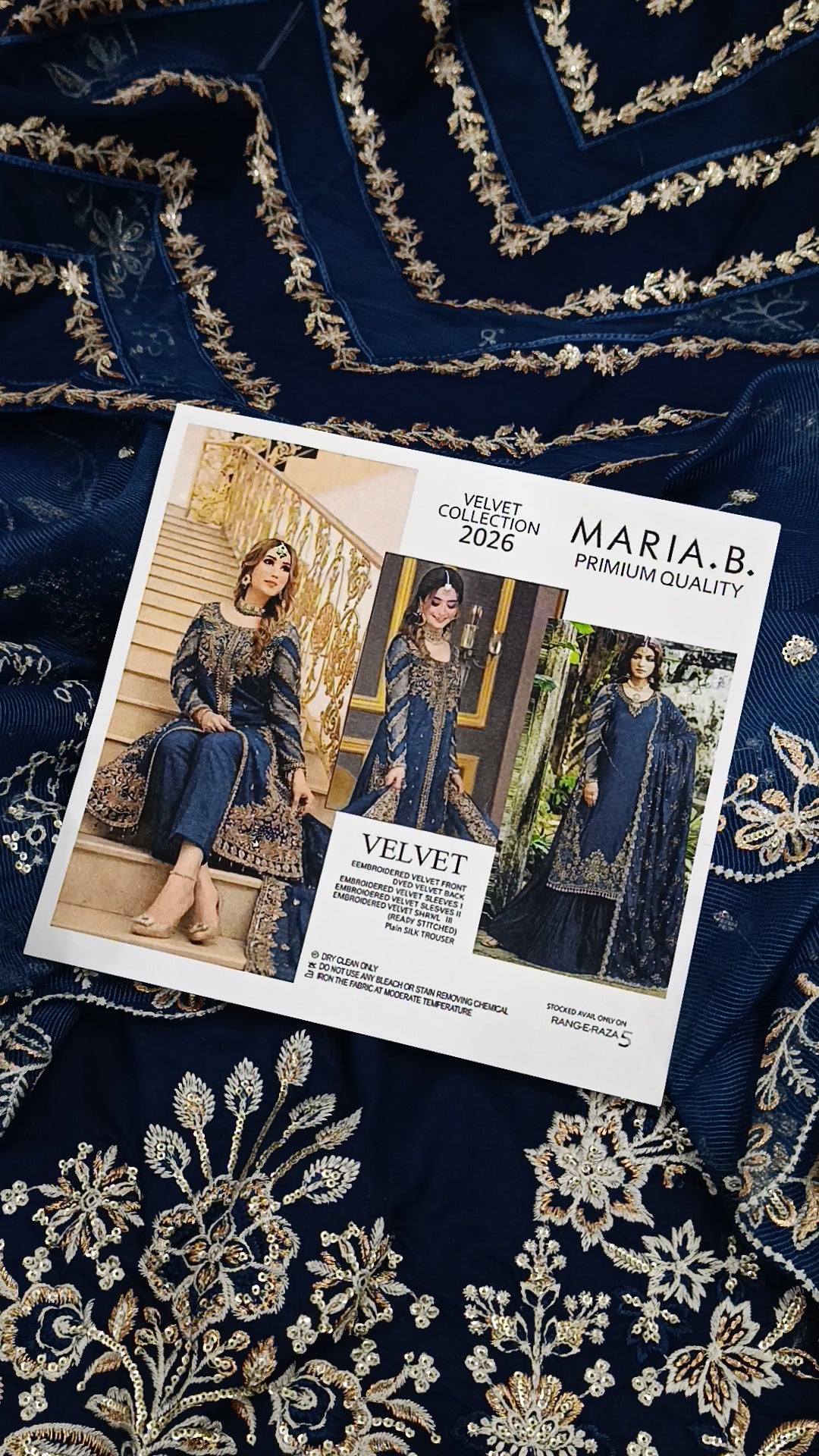 3pc Noor lawn zink