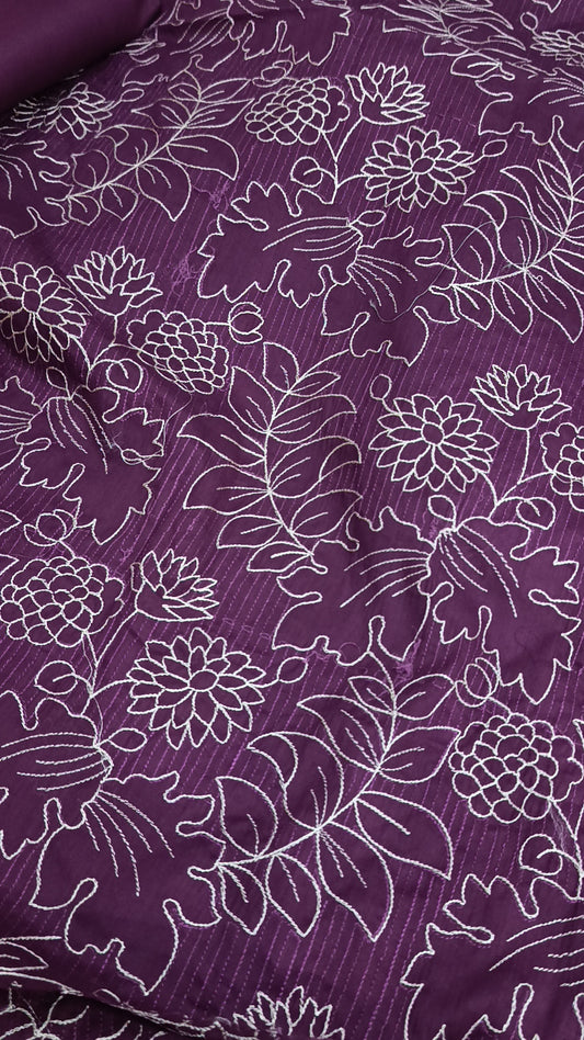 2pc cherry purple lawn