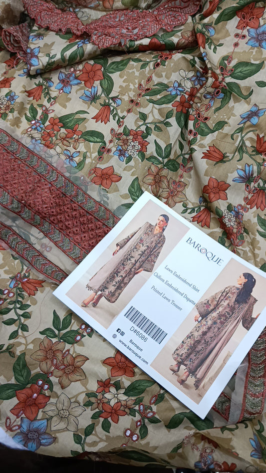 3pc baroque famous lawn