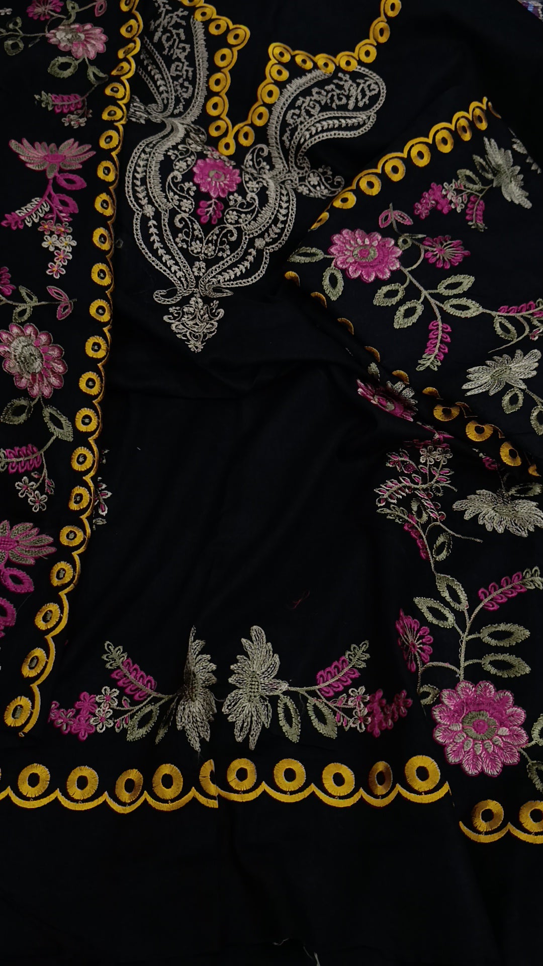 2pc khizra lawn black