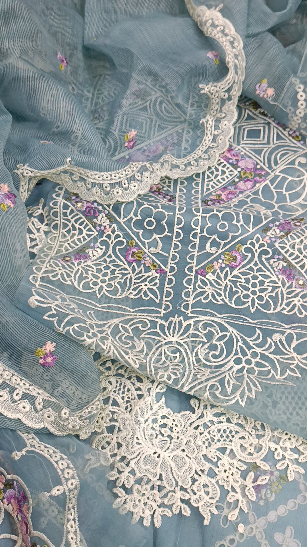 3pc bin Ilyas dur e ice blue