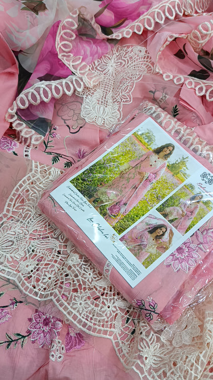3pc mushq pink 🩷 lawn