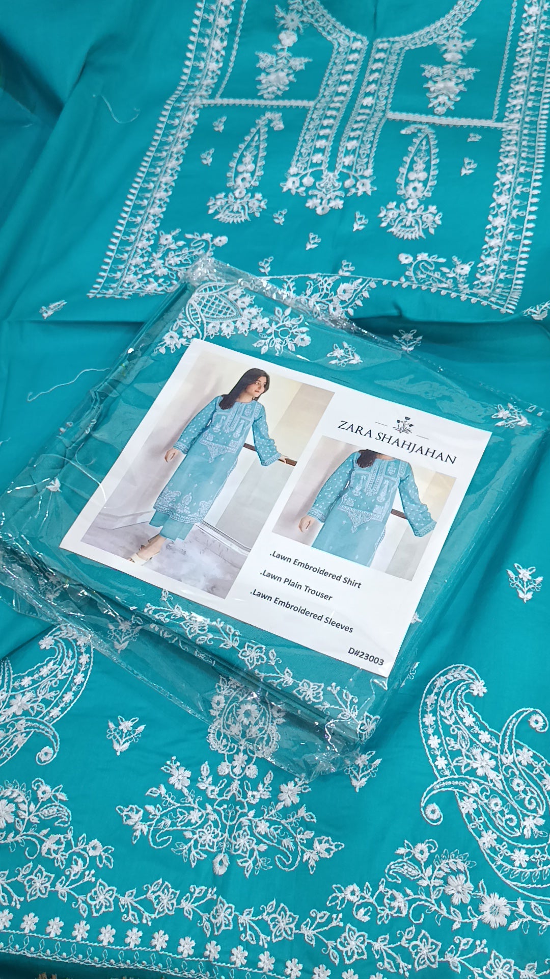 2pc zara shah Jahan ferozi lawn