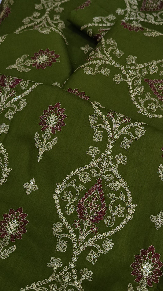 2pc meher lawn cotton mehndi