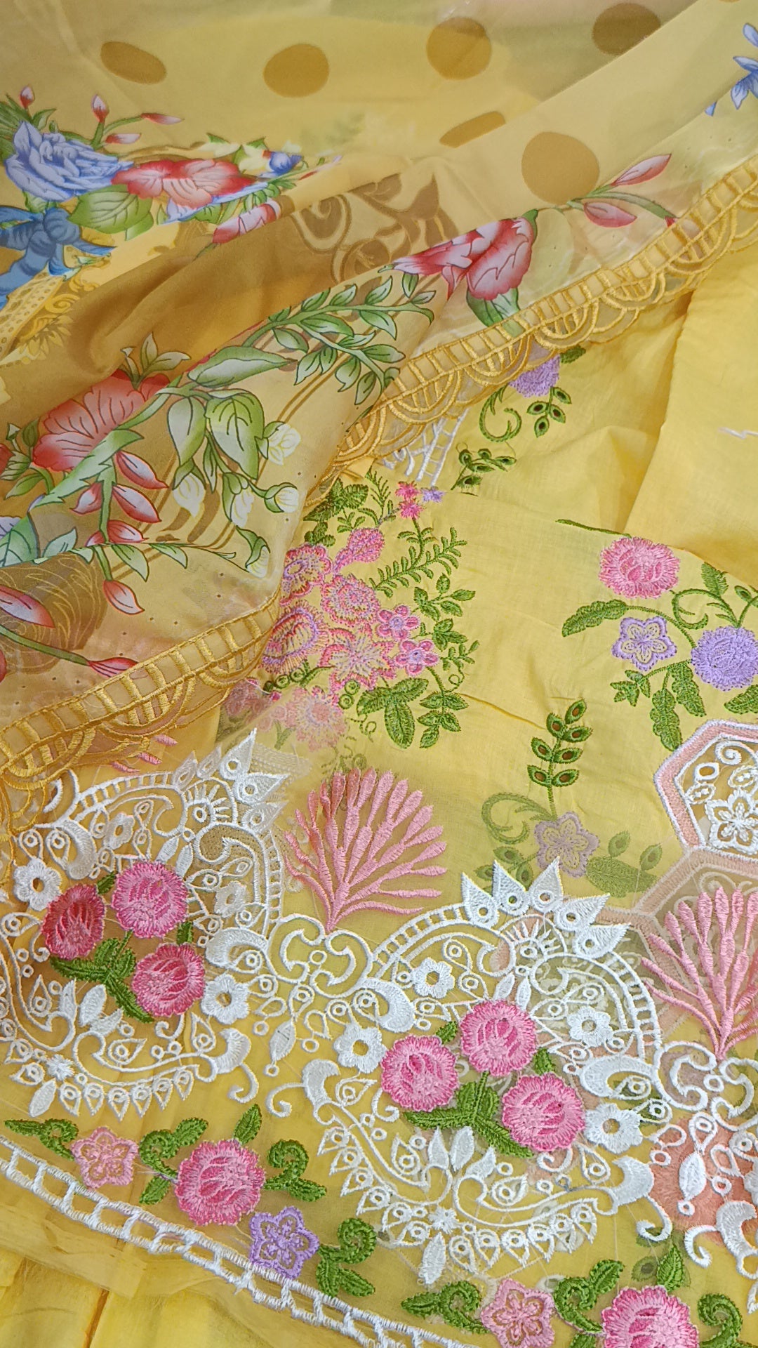 3pc Guldan yellow lawn