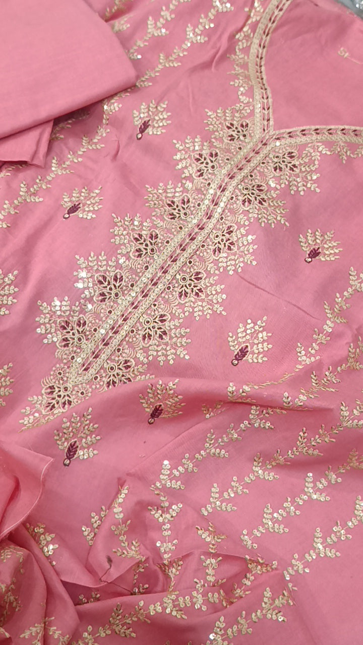 2pc Sana pink lawn