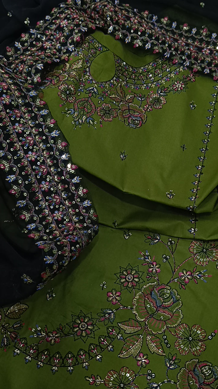 3pc batik munazza lawn