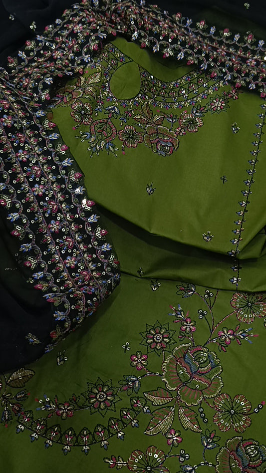 3pc batik munazza lawn