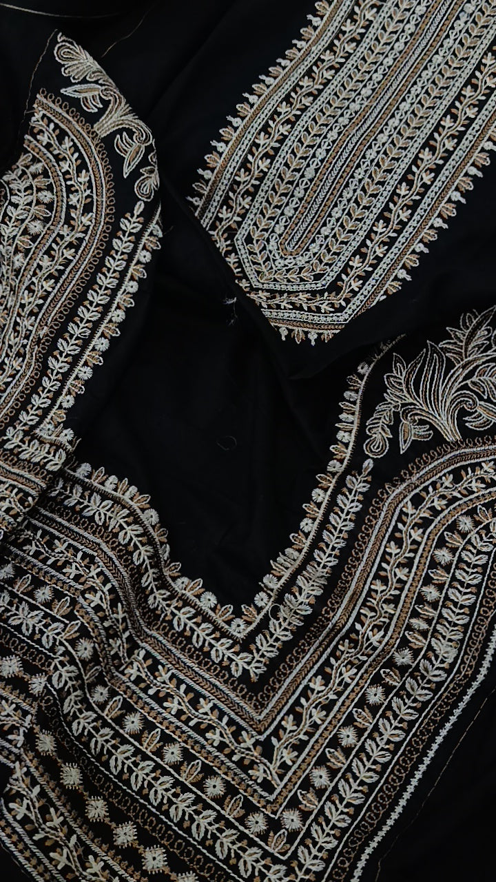 2pc chaman black lawn