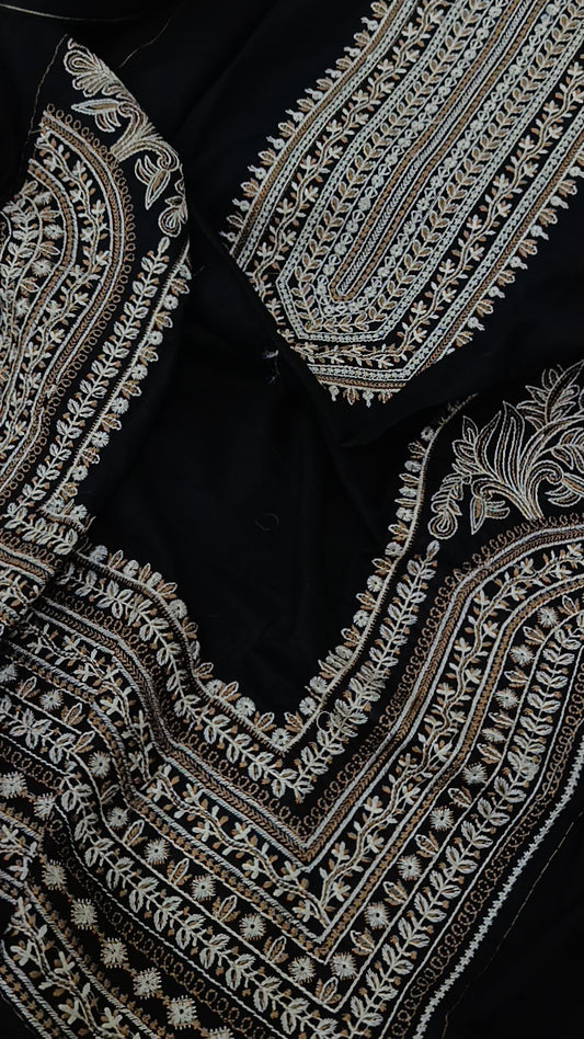 2pc chaman black lawn