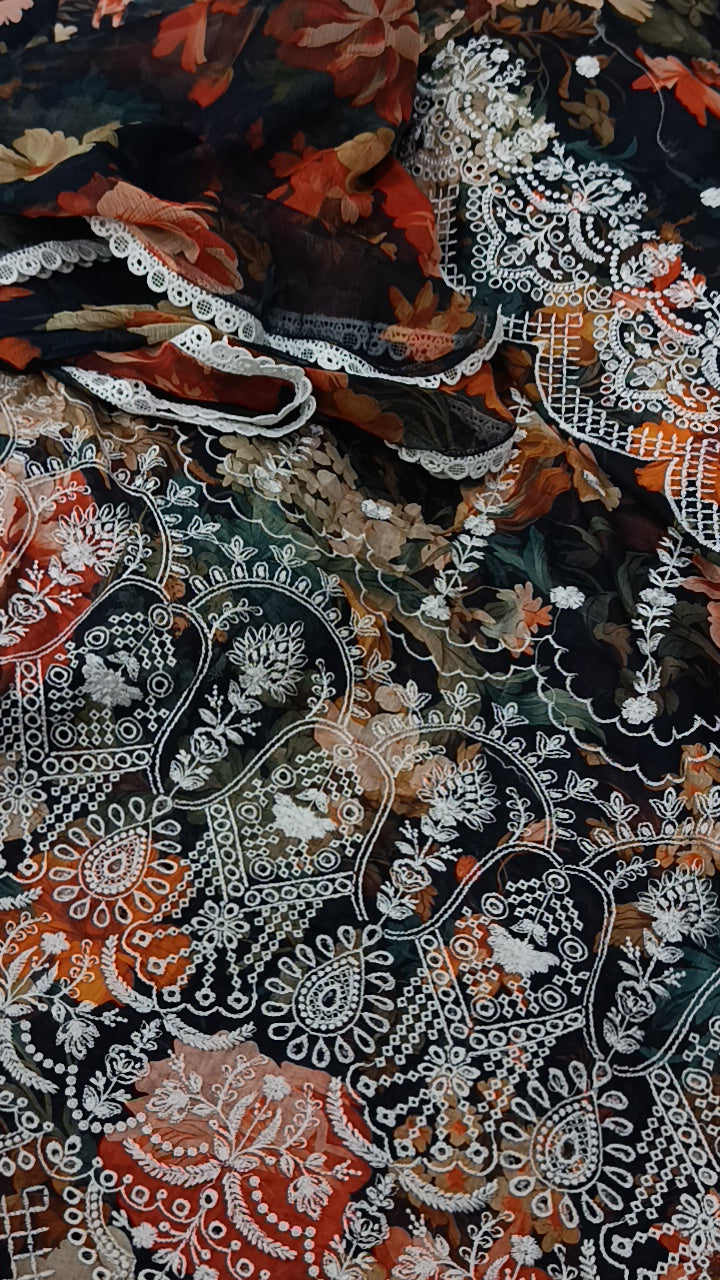 3pc hamda ptintkari lawn