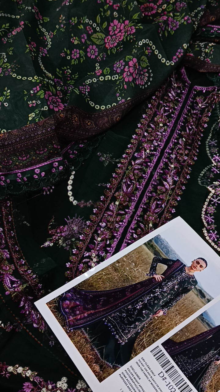 3pc Hussain rehar jashan lawn
