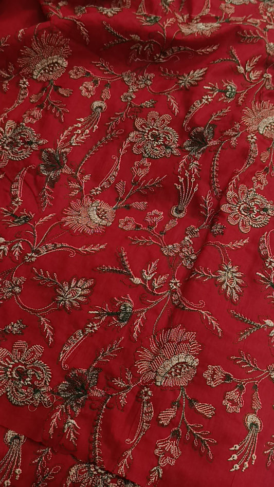 2pc phool red lawn