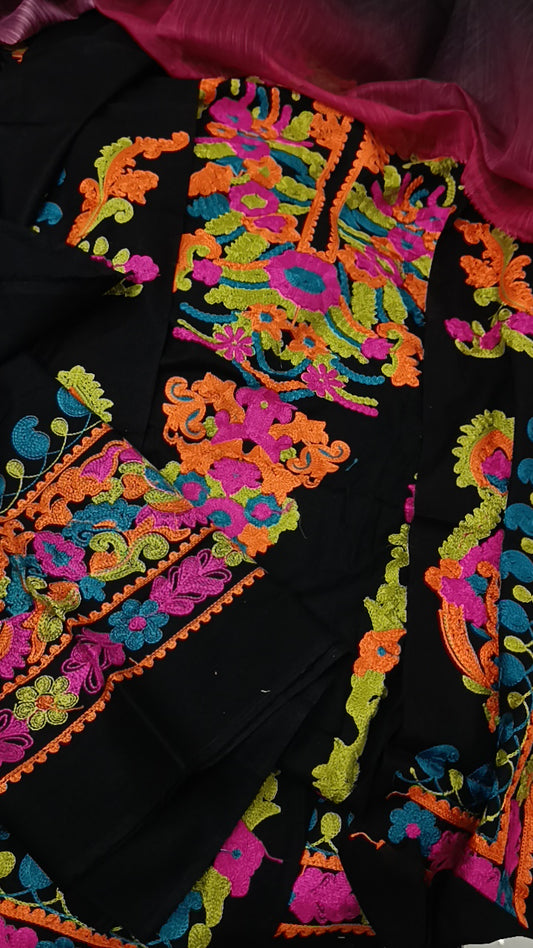 3pc Tawkal multi black lawn