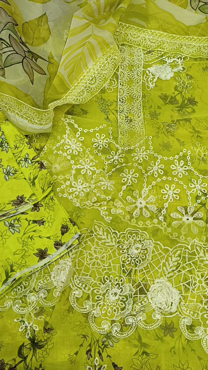 3pc neon bright lawn