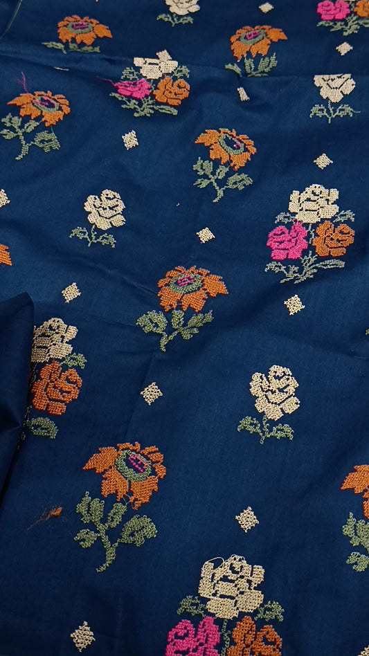 2pc cross flower lawn zink