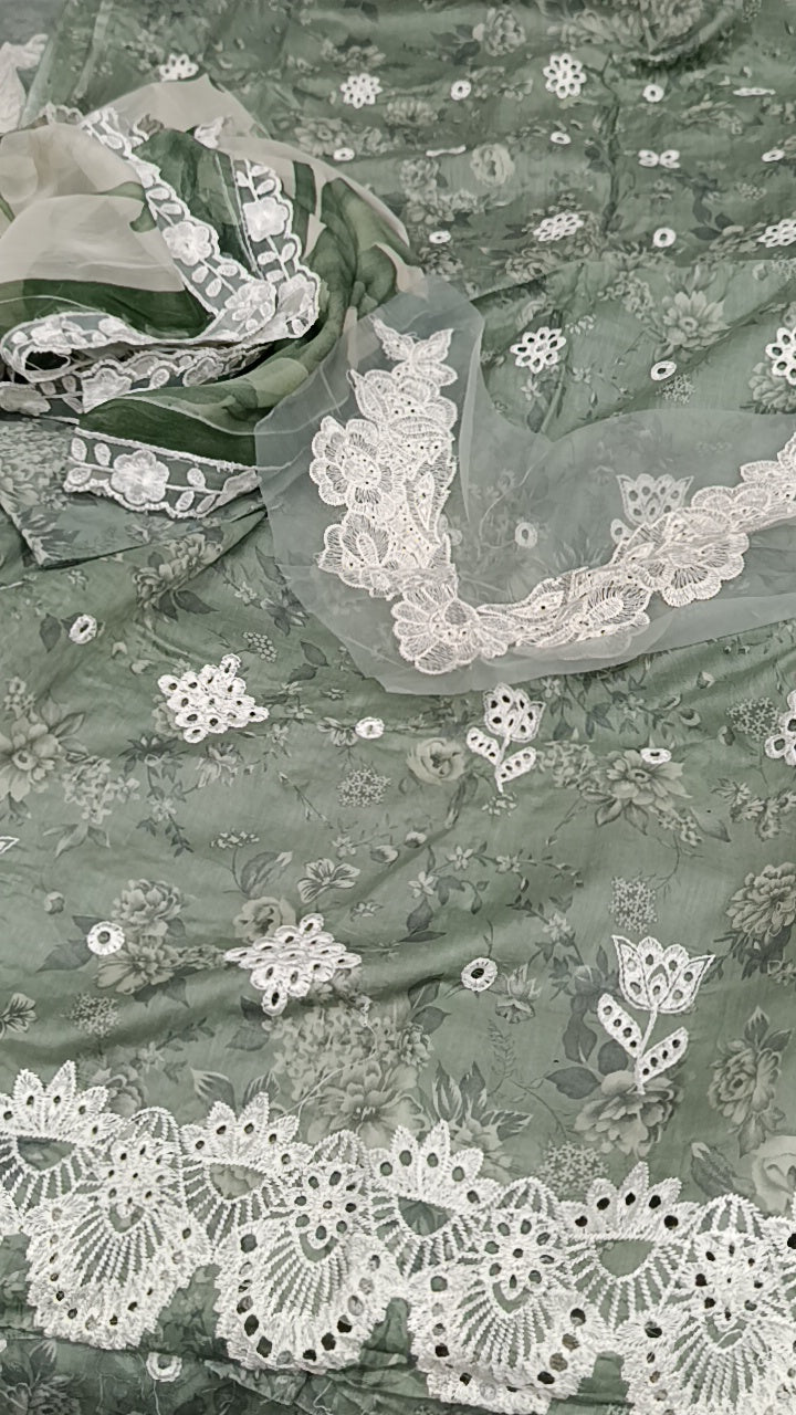 3pc iznik grey lawn