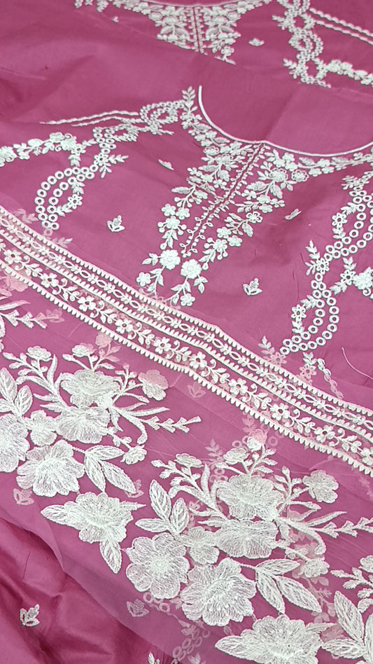 2pc sharp tea pink lawn