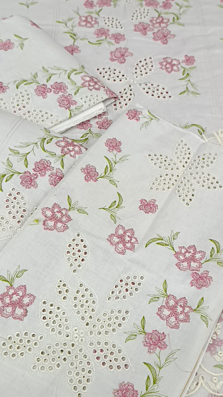 2pc pride white lawn